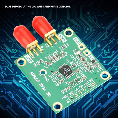 AD8302 RF/IF Phase Detector Module, LF-2.7G Phase Detection Bandwidth