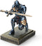 Medieval Armored Warrior Knight Pen Holder Desk Organizers and Accessories Resin Pencil