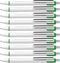Schneider Slider Xite XB (Extra Broad) Ballpoint Pen, Refillable + Retractable, 1.4 mm, White Barrel w/Blue Accents,