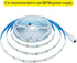 12V 6000K 5M/16.4ft 600LEDs SMD2835 IP20 LED Strip Light Cool White Flexible High Brightness No-Waterproof LED Tape