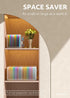 ThinkTex 26 Pockets Expanding File Folder, Upright & Open Top, A-Z Colorful Tabs, Larger Capacity, Letter/A4 Size