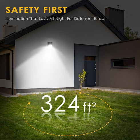 30W Pack 3600LM, 5000K 120Vac IP65 1 Pack LED Wall Light, Daylight, Led Porch Lights, Waterproof Outdoor Security
