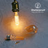 4Pack 6W ST58 Bulbs 60W 600Lumens, 2700K Bulb, Dimmable, E26 Bulbs, 80+ Vintage LED Edison Light Equivalent, Warm White