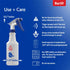 Set of 2 Premium 16 oz Spray Bottles, NBR Gasket for Auto Detailing and Industrial Cleaning