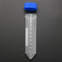 uxcell 10 Pcs 45ml Plastic Centrifuge Tubes with Screw-on Cap, Graduated Micro Centrifuge Tube, Blue