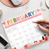 Magnetic Calendar for Refrigerator, 8'' x 10'' Fridge Calendar from May 2024 to December 2025, 20 Months Calendar for