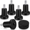 Outus 5 Pieces Bell Glides Replacement Office Chair Wheels Stopper Office Chair Swivel