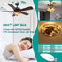 MEQIQTEK E12 60 Bulbs, Bulbs 2500K, 500 Dimmable B10 Bulbs (12 Pack) Watt Incandescent Candle Light Chandelier Light