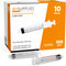 BH Supplies 10ml Luer Lock Tip Syringes (No Needle), Sterile, Individually Wrapped, 100 Syringes