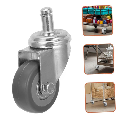 PRETYZOOM Swivel Caster Wheels for Cart Replacement Wheels for Rolling Cart Easy Installation Multi Directional