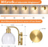 15 VerRon Rechargeable Battery Operated Wall Sconce with Milky White Glass Lampshade, Wireless Wall Scone Decor