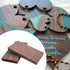 KeaJuidy 2 7/8'' 4'' 8'' PCS Walnut Lumber x x Unfinished Walnut Wood Sheets Walnut Board for Crafts, Scroll Saw