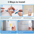 Hiwrolat Dimmable 2 Pack Motion Sensor Night Light, LED Warm White Type-C Rechargeable Battery, for Hallway, Bathroom