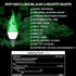 Kakolvan E12 Bulbs 3 Bulbs 6 Pack) LED Flickering Candelabra Flame Effect Light - Modes Flicker Chandelier Candle Fire