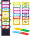 Student Behavior Clip Chart - Classroom Management Kids Reward Pocket Chart, Behavior Bulletin Board for Preschool
