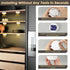 16 Dimmable (3 Pack) RGBW Color Changing Puck Lights with Wireless Remote - Colors Under Cabinet, Battery Powered LED