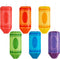 Qyeahkj 6 Pcs Crayon Hanging Paper Lanterns Party Decorations 10 x 4Inch Colorful