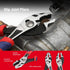 Set, 6 Inch 8 Inch 7 Inch WORKPRO Pliers Premium Cr-V Construction, Includes Slip Joint, Long Nose, Diagonal Cutting