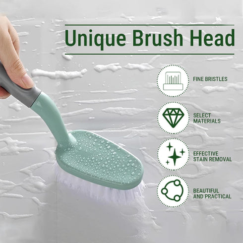 Scrub Brush, Cleaning Brush Bristles with Ergonomic Handle Cleaning Shover Scrubber Handheld Cleaning Brushes