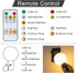 Dimmable (1 Pack) Rechargeable Battery Operated Wall Light with Remote Control, Wall Mount Light for Hallway Bedroom