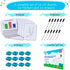 Simply Magic 12 Pack Double-Sided Dry Erase Graph Lap Boards, Individual Classroom Whiteboards for Students