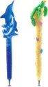 Planet Pens 2 Pack Bundle of Dolphin & Sea Turtle Novelty Ballpoint Pens - Colorful Sea Life Writing Instruments for