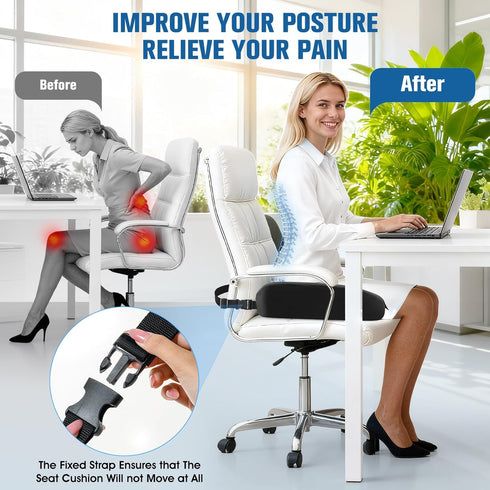 Pillow,Tailbone Upgraded Bed Sore Cushions for Butt, Bedsore Pressure Relief Pillow for Sleeping and Sitting,Memory