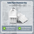 PEUTIER 10pcs Toilet Paper Dispenser Key, Universal Paper Towel Dispenser Key Replacement Tissue Dispenser Key Hard
