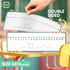 SCRIBBLEDO Dry Erase Number Line for Students, Small White Board Dry Erase Sheets for Classroom Supplies