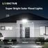 7000K, 3500LM 3 IP65 16.4 Leddictive LED Solar Lights Outdoor Solar Powered Flood Lights with Modes, Dusk to Dawn