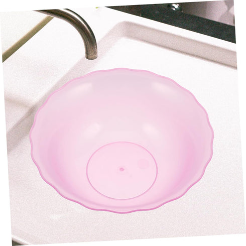 FOMIYES Face Washing Basin Frosted Plastic Beauty Salon Bowl for Face Cleansing Portable Small Wash Basin for Personal