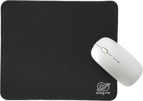 Snail Mouse Pad, Cute and Cool Square Mousepad,9.5 X 7.9 Inch Waterproof Non-Slip Rubber Mouse Pad for Home, Office,for Wireless Mouse,Gaming Mouse Pads. (Little snail) by aingvw
