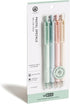 U Brands U-Eco Gel Ink Pens, Pastel Speckle, 4 Count (4375T06-48)