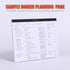 Weekly Meal Planner with Recipes and Grocery List: Magnetic Notepad for Fridge, 8.5x11'' Menu Planning Pad