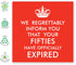 CENTRAL 23 Happy 60th Birthday Card - 'Fifties Have Expired' Funny Card for Men & Women Age 60 - Includes Fun Stickers