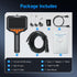 SVBONY 8 1920P 4.3'' Screen,16.4 32G Borescope Camera with Light, Video Inspection Scope with LED Lights, HD Industrial