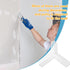 24 Pcs 3 Way Corners for Drywall, Anti Crack Reinforced Corner Bead for Wall Crack Repair Tool