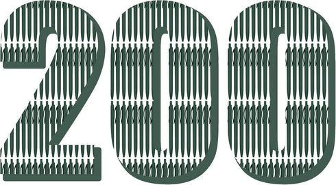 deegtran Pens Bulk, 200 Pack No Bleed Green Barrel Click Pens, Wholesale Retractable Ballpoint Pens, Medium Point,