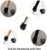 3/4" 16 Pack Furnigear Chair Leg Tips Caps with Felt Chair Leg Floor Protectors for Hardwood Floors Chair Leg Sliders