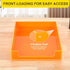 A4 13.8x10.6x2.4 Inches, Paper Tray Acrylic File Organizer for Desk Letter Tray Desk Organizer Document Holder Sorter