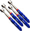 20lb Telescoping Magnetic Pick Up Tool - Extendable 31" Telescopic Magnet Stick for Hard-to-Reach Areas, 4PCS