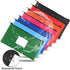 7 Pack Set 11 6.1 Inches VOCHIC Multi-Purpose Money Pouch Money Bags, Bank Bags with Zipper for Cash, Waterproof Money