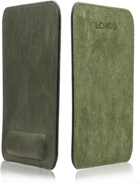 Londo Top Grain Leather Mousepad with Wrist Rest by Londo