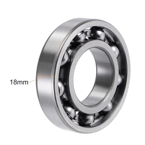 TOP-VIGOR 1Pcs 6208 Deep Groove Ball Bearings Z1 40mm x 80mm x 18mm for Skateboard Equipment