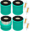 4 Set Air Filter with Oil Filter, Compatible with 653412 794935 44M977 Lawn Mower Filters
