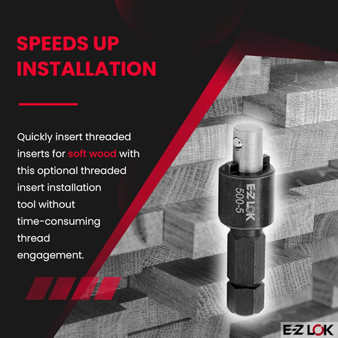 E-Z LOK Drive Tool, Optional Use with Various Models, 329-6, 329-601, 329-624, 303-6, 303-624, 319-6, 319-624, 335-6,