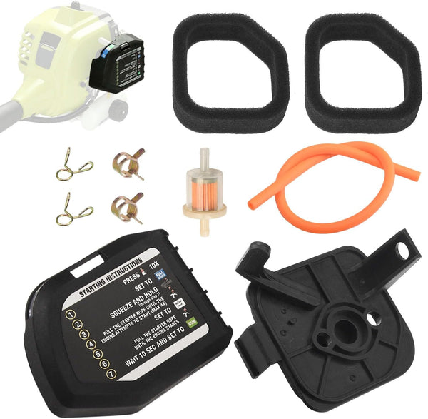 308649003 307191001 5687301 Air Filter & Cover for Ryobi RY251PH RY252CS RY253SS RY254BC String Trimmers