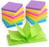 Pop Up Sticky Notes 3x3 inch, 12 Pads/Pack, 100 Sheets/Pad, Total 1200 Sheets in Bright Colors