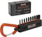Railer Tamper Proof Torx Bit Set, Premium S2 Steel 1 Inch Impact Driver, 10pc 6 Star Bit Set with Tool Storage Bit
