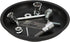 Performance Tool W1280 Magnetic Parts Tray Tool Set, Black, 2 Pieces for Garages and Workshops